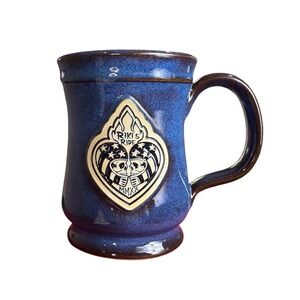Limited Edition Riki's Ride Deneen Pottery Mug 96/100 Signed Riki & Lea